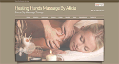 Desktop Screenshot of healinghandsmassageok.com